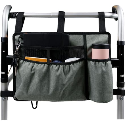 Walker Bag Walker Organizer Pouch Bijlagen Tassen met bekerhouder Grote capaciteit Accessoiremand