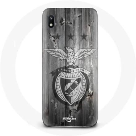 Coque - SLB Benfica - Samsung Galaxy A10 - Souple - Gris - Synthétique gris