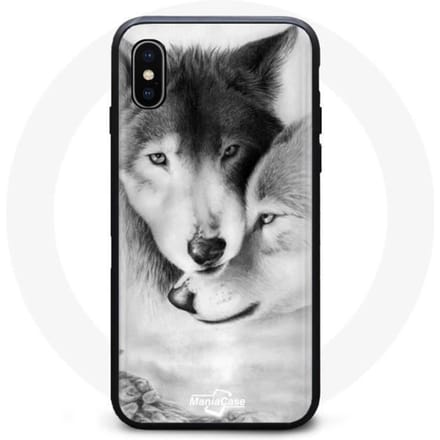 Iphone X hoesje wolffleece