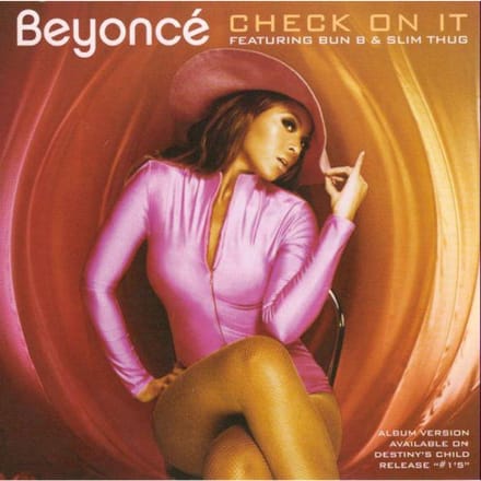 CD BEYONCÉ, BUN B & SLIM THUG - Check On It 82876802772 Sony Urban Musi 2006 US Dance & Electronica Gebruikt brown
