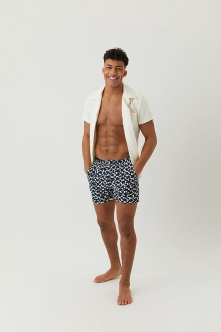 Björn Borg - Heren - Staffan Swimshort - MarineBlauw/Wit - Maat M