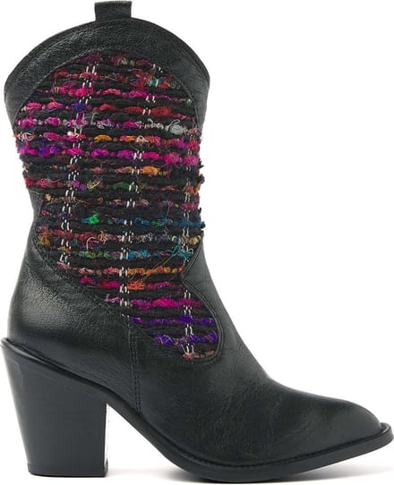 Lazamani Dames Laarsjes 35.119 Black Maat 42