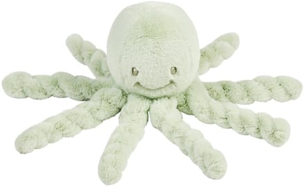 Nattou Lapidou Doudou Knuffel Octopus - 22 cm - Lindegroen