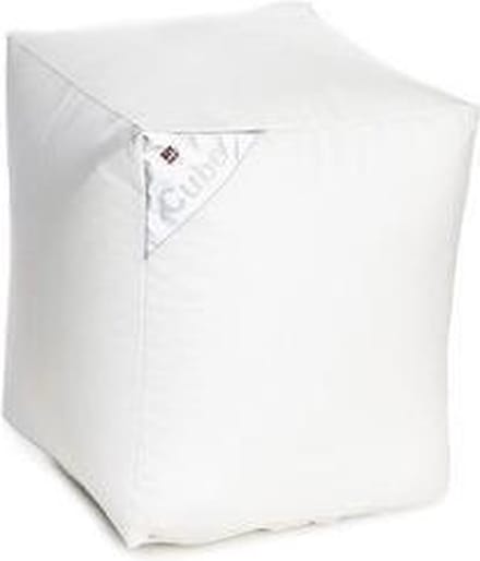 Poef zitzak Cube's White Sit On It ....and Joy !!