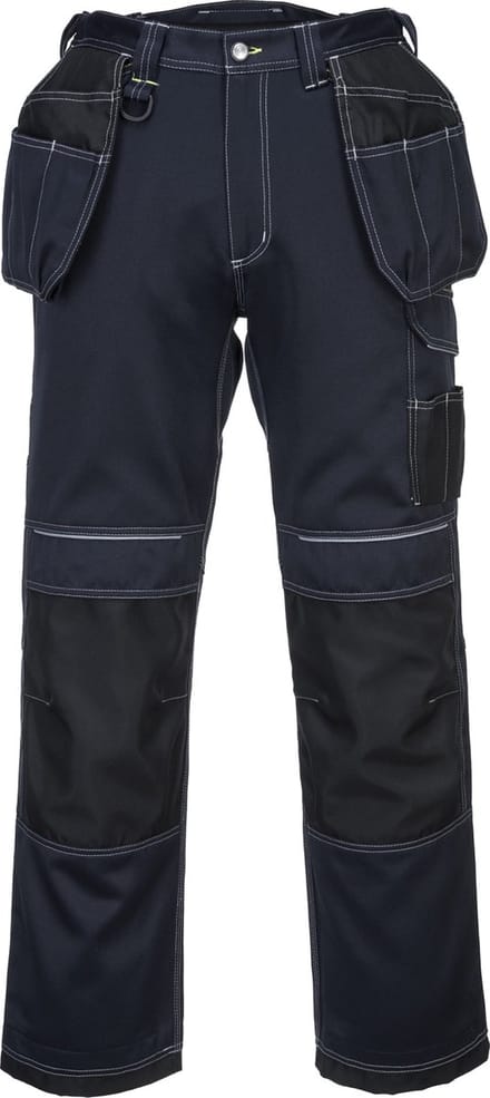 Portwest PW3 Werkbroek met holsterzakken T602 - Marine/Zwart - 40