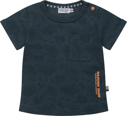 Dirkje R-ISLAND CREW Jongens T-shirt - Petrol - Maat 98