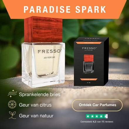 Fresso Exceptional Auto Air Perfume 50ml Paradise Spark