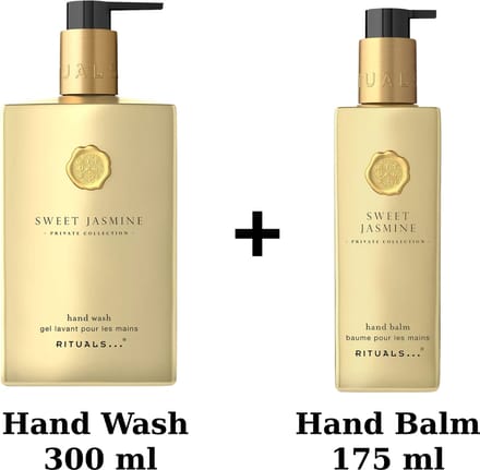 Rituals - Sweet Jasmine - Hand Wash 300 ml + Hand Balm 175 ml - New Design