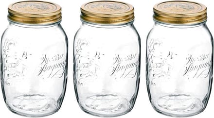 Bormioli Rocco Quattro Stagioni bokaal - 1 liter - Set-3