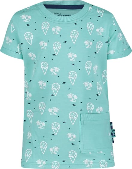 4PRESIDENT T-shirt jongens - Ice Cream AOP - Maat 86