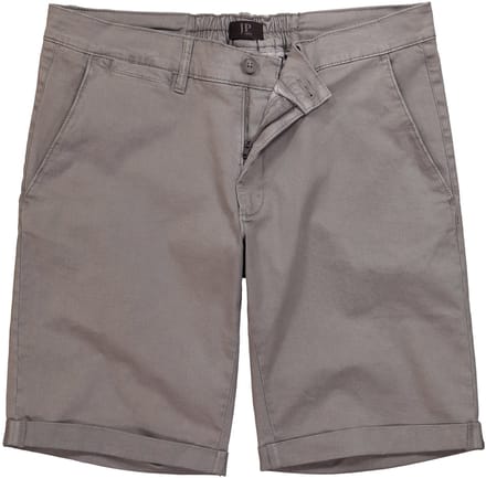 JP 1880 - Heren - Chino-bermuda Buik-Fit Regular Fit - Grijs - Maat 68