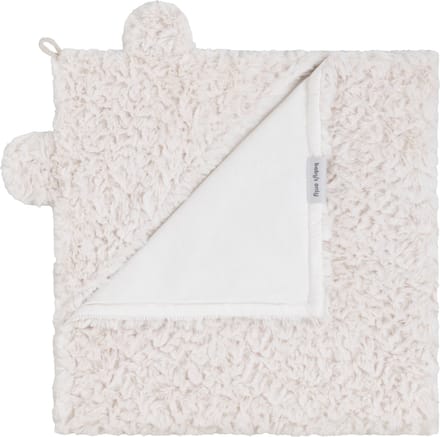 Baby's Only Wikkeldeken Snow - met oortjes - Wolwit - 75x75 cm