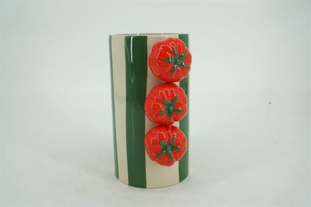 HomeBound by KY | Aardewerk vaas tomatoes | bloemenvaas | vaas tomatoes