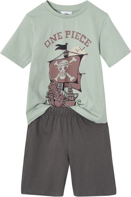 ONE PIECE Pyjashort One Piece® met twee kleuren