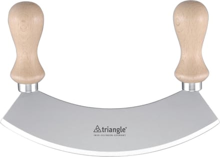 Triangle Wiegemes 23cm – Ambachtelijk Solingen Staal met Beukenhout Heft