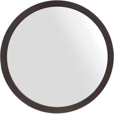 Starfurn Ronde spiegel Dide Bruin Mangohout 80 cm
