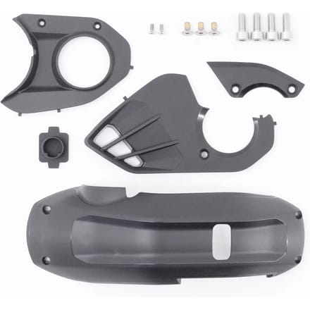 Aluminium motorbeschermingsstekkerset links rechts Haibike E-Bike
