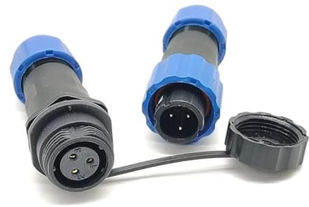 3-polige Waterdichte Connector IP68 voor Luchtvaarttoepassingen