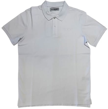 Bikkembergs Bmt1075 Korte Mouw Poloshirt Wit M Man