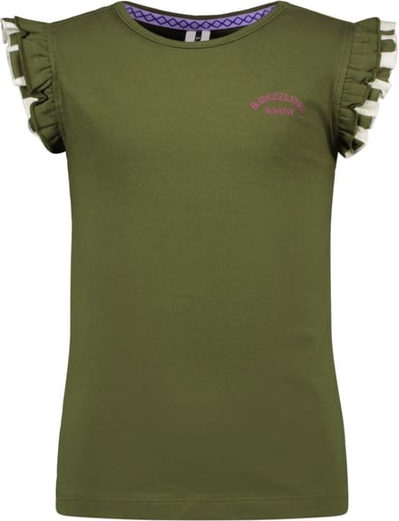 B.Nosy - T-Shirt Dide - Hunter Green - Maat 116