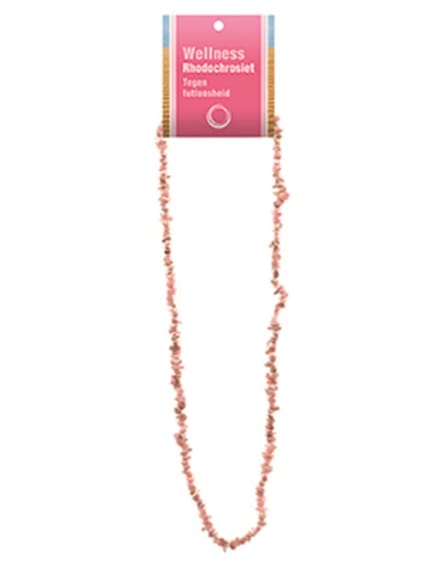 Rhodochrosiet splitketting + kaart