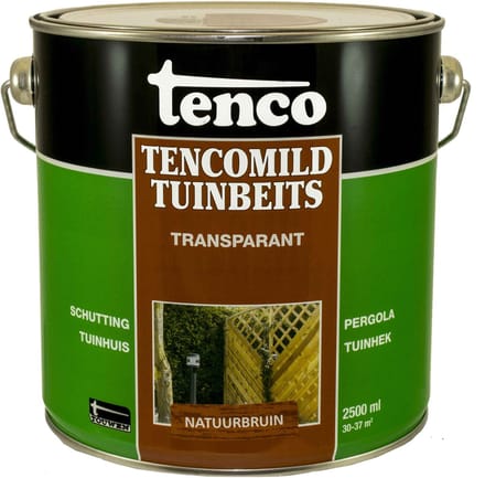 Tenco tencomild tuinbeits transparant natuurbruin - 2,5 liter