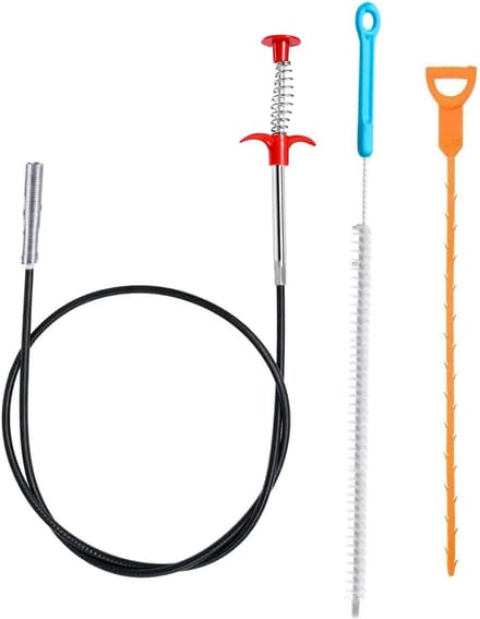 Flexibele Afvoerontstopper Set voor Keuken en Badkamer