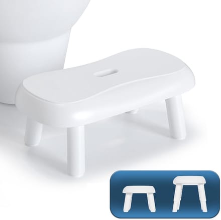 Verstelbare Toiletschraper voor Verbeterde Postuur en Comfort - 17-23CM Hoogte