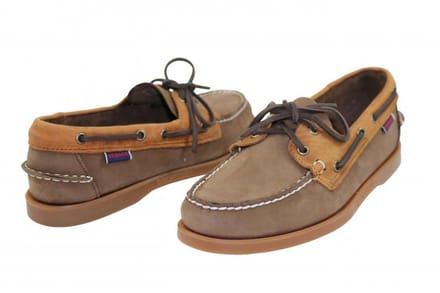 Sebago Bootschoenen - Sebago portland rookies dk brown docksid