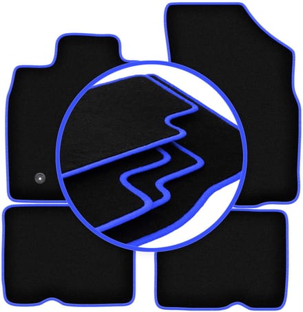 CARLUX-BLUE automatten voor: Dacia Duster I 4WD SUV (2010-2018)