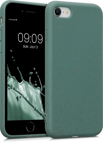 kalibri hoesje geschikt voor Apple iPhone SE (2022) / iPhone SE (2020) / iPhone 8 / iPhone 7 - backcover voor smartphone - dennengroen