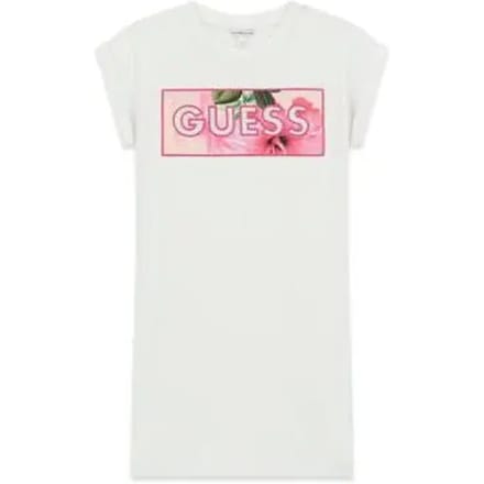 Meisjesjurk met lange mouwen Guess Terry