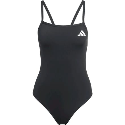 Adidas Performance Zwempak Met V-Rug En Dunne Bandjes - Dames - Zwart