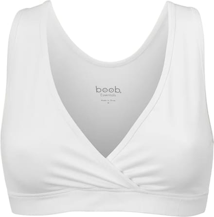 Boob Design - Essential Zwangerschaps - Voedingsbeha - Biologisch Katoen - Wit - Maat M