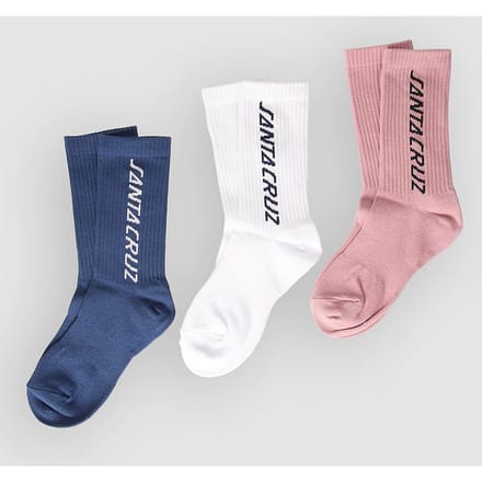 Santa Cruz Strip Sokken 3Pk Sokken patroon