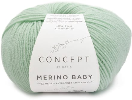 Katia Concept Merino Baby - 156 pastelgroen - Wol Garen