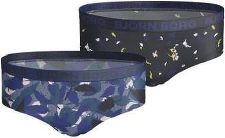 Bjorn Borg Hipster BB Autum Leaf & BB  Paper Flower - Ondergoed - Meisjes - 2 Pack - Surf The Web - Maat 122