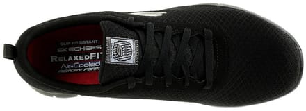 Skechers dames werkschoen WORK GHENTER BRONAUGH sneakers zwart