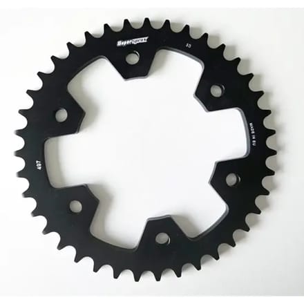 Moto aluminium kroon Supersprox 525 RAL-497:38