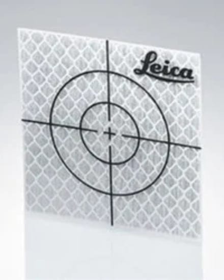Leica Meetstickers 40x40 wit