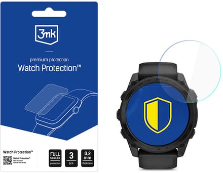 Garmin Tactix 8 51Mm (Amoled, Solar) - 3Mk Horlogebescherming Flexibel Glas