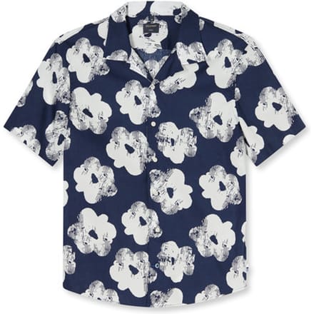 OLYMP Casual Overhemd, Regular Fit, reverskraag, Marineblauw