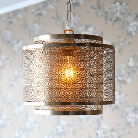 By Rydéns Hermine hanglamp, messing