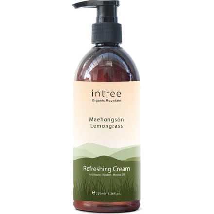Phutawan Intree Crème Rafraîchissante Bio Montagne Maehongson Citronnelle 320 ml. 320 ml. white