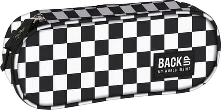 BackUP Etui Black & Whtie - 23 x 9 x 5 cm - Polyester
