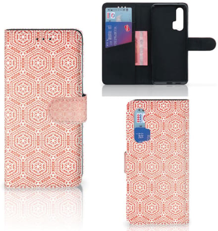 Honor 20 Pro Telefoon Hoesje Pattern Orange