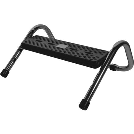 DESQ Voetensteun | 4 Hoogte Standen | Metalen Frame | Zwart