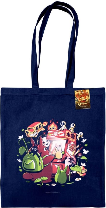 Pyramid International Ghibli (Ready Player) - Pyramid & Ilustrata - Tote Bag / Stoffen Tas