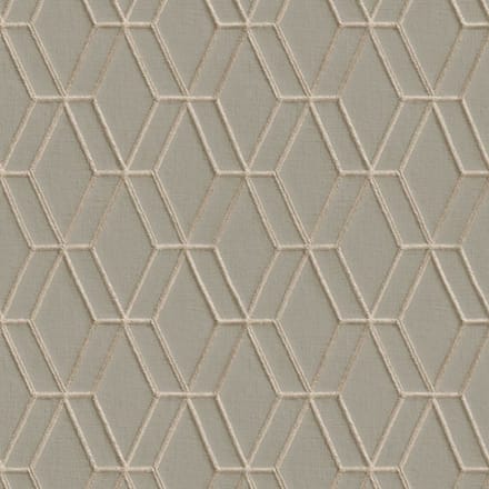 Dutch Wallcoverings Wallstitch/Bs1 Hexagonal Grey - Grijs