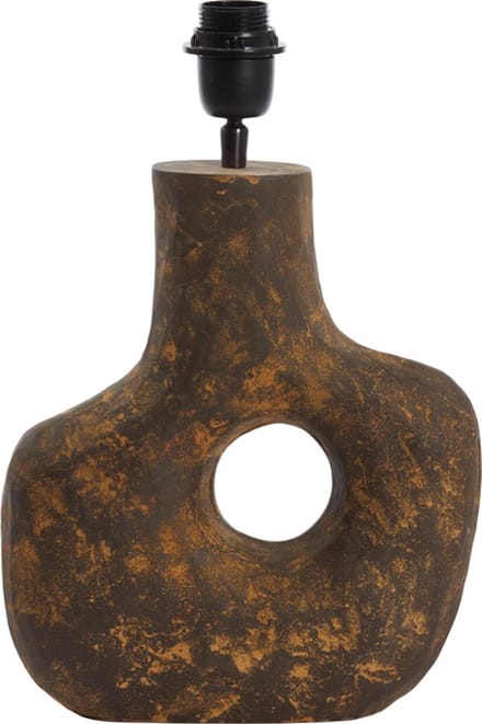 Light & Living Tafellamp Tarugi - 40cm - Antiek Bruin - excl. kap
